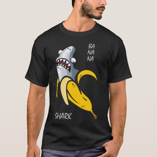 バナナサメ Tシャツ (正面)
