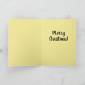 バナナサンタ祝ハットと応援クリスマ シーズンカード (内部)