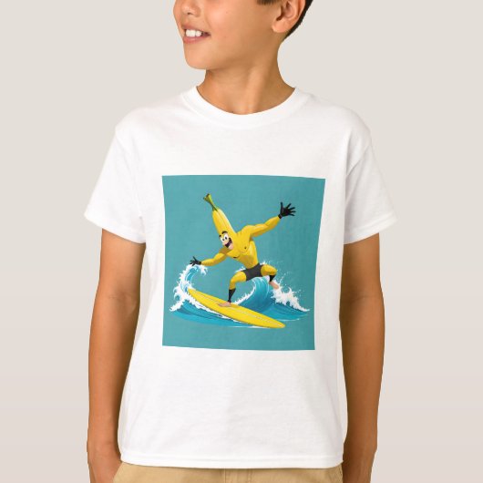 バナナサーファー01 Tシャツ (正面)