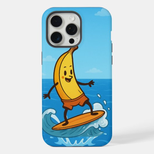 バナナサーファー iPhoneケース (裏面)