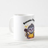 バナナシンガー コーヒーマグカップ (正面左)