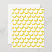 バナナスお洒落スクラップブック作り紙 (正面/裏面)