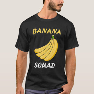 バナナスクワッドエキゾチック食べ物かわいい皮肉なことわざ Tシャツ