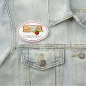 バナナストロベリークレープ食フランスの品料理クレープ 名札 (インサイチュ)