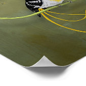 バナナスパイダー付き赤斑黄焼き鳥 ポスター (角)