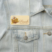 バナナスフォスターデザートフードレストランシェフ 名札 (インサイチュ)