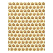 バナナスフォスターレトロディナーパーティーデザートフード テーブルクロス (正面)