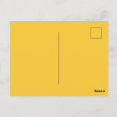 バナナスフルーツバおもしろいナナ ポストカード (裏面)