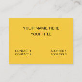 バナナスフルーツバおもしろいナナ 名刺 (裏面)