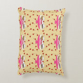 バナナスプリットプリント アクセントクッション (裏面(縦))