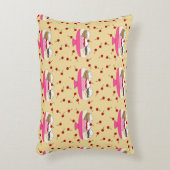 バナナスプリットプリント アクセントクッション (正面(垂直))