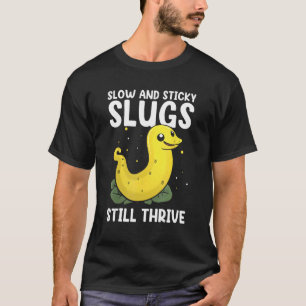 バナナスラグ引用文バナナカタツムリとカタツムリのキャッチ Tシャツ