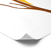 バナナスラグ – スポッテッドバナナスラグ種登山 ポスター (角)