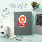 バナナスラッガー 楽しい野球カスタムグラフィック シール (iPadカバー)