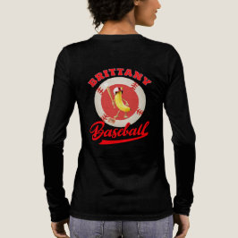 バナナスラッガー 楽しい野球カスタムグラフィック  トライブレンドＴシャツ