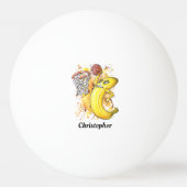 バナナスラムダンクショット果実主義のパワー遊 卓球ボール (正面)