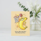 バナナスラムダンクピュアカリウムパワーフルーテリアン ポストカード (スタンド正面)