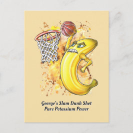 バナナスラムダンクピュアカリウムパワーフルーテリアン ポストカード