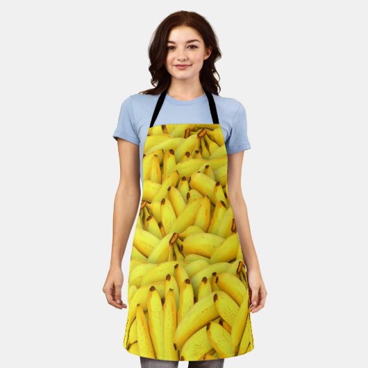 バナナス エプロン (着用した状態)