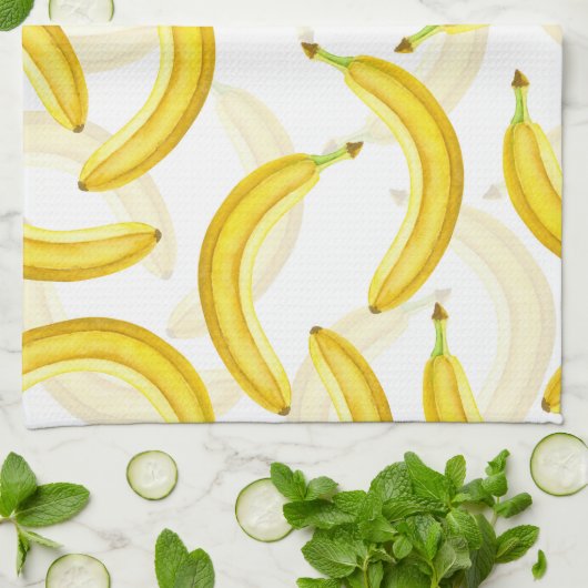 バナナス キッチンタオル (折り畳み)