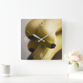 バナナス スクエア壁時計 (ホーム)