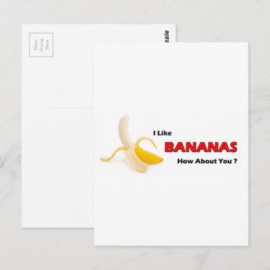 バナナス ポストカード (正面/裏面)