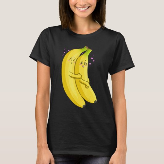バナナズハグ Tシャツ (正面)