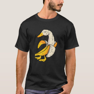 バナナダックのテープTおもしろい型 Tシャツ