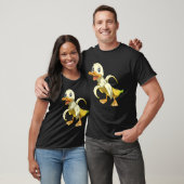 バナナダックオーナーズバナナラバーズおもしろいバナナダック Tシャツ (ユニセックス)