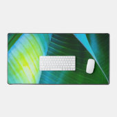 バナナツリークローズアップデスクマット デスクマット (キーボード&マウス)