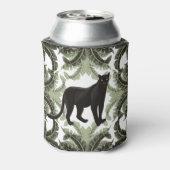 バナナツリーチータ熱帯パターン 缶クーラー (缶裏面)