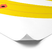 バナナトお洒落リオアート ポスター (角)