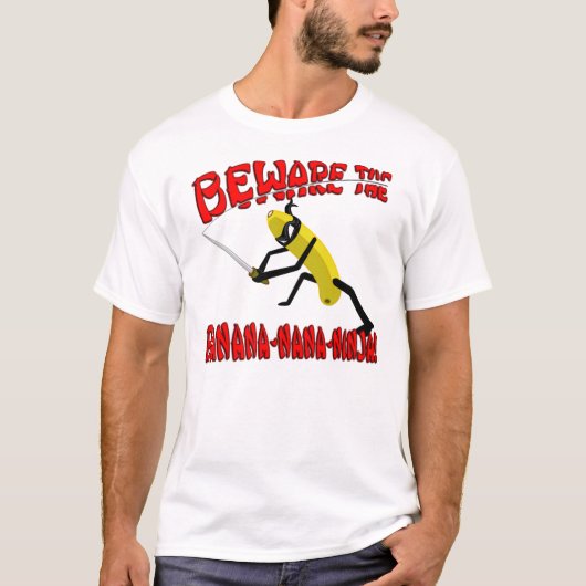バナナナナ忍者! (ライト) Tシャツ (正面)