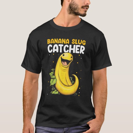 バナナナメクジのためのバナナナメクジ捕獲者の名言 10 Tシャツ (正面)