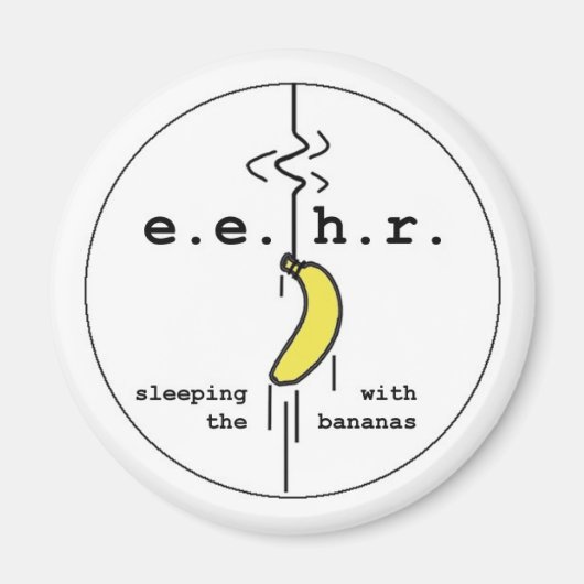 バナナバンジージャンプ マグネット (正面)