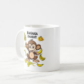バナナバンディット コーヒーマグカップ (正面左)