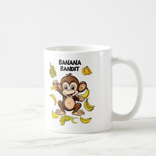 バナナバンディット コーヒーマグカップ (右)