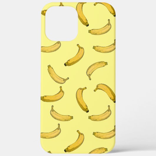 バナナパターンスケッチバージョンCase-Mate iPhone cas Case-Mate iPhoneケース (裏面)