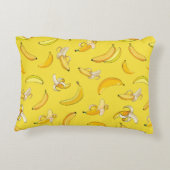 バナナパターン4 アクセントクッション (裏面)