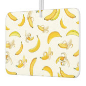 バナナパターン4 カーエアーフレッシュナー (左)