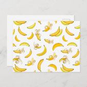 バナナパターン4 シーズンポストカード (正面/裏面)