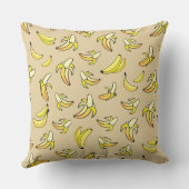 バナナパターン クッション (裏面)