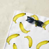 バナナパターン ビーチタオル (インサイチュ)
