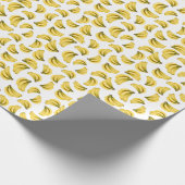 バナナパターン ラッピングペーパー (角)