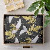 バナナパターン 薄葉紙 (ギフト)