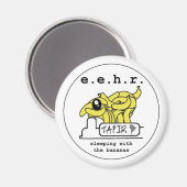 バナナパフォーマンスアート マグネット (正面/裏面)