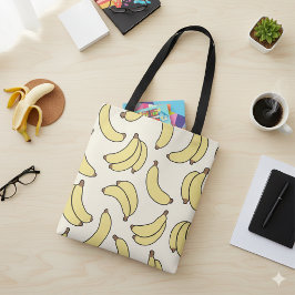 バナナパレードバターイエロー トートバッグ
