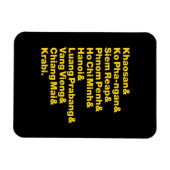 バナナパンケーキトレイル/サーキット マグネット (横)