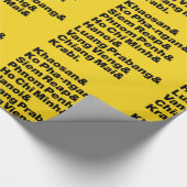 バナナパンケーキトレイル/サーキット ラッピングペーパー (角)