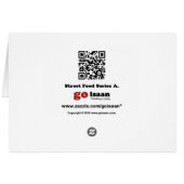 バナナパンケーキ…タイ通りフードカード (裏面横)